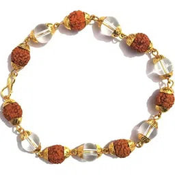 Divine souvenirs Unisex Artificial Beaded Link Bracelet-15