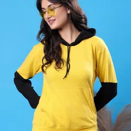 TQH Women Hooded Pockets T-shirt-picture-20