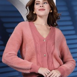 R.Code by The Roadster Life Co. Women Woollen Cardigan-picture-28