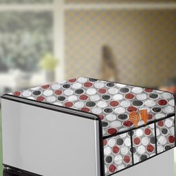 The Furnishing Tree Grey Plastic Refrigerator Cover-image-86