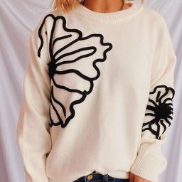 all about you Women Floral Pullover-image-45