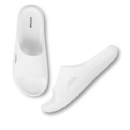 PROFOAM Men White Striped EVA Slip-On-image-82