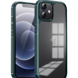 Karwan Solid Printed iPhone 12 Shockproof Bumper Back Case-70