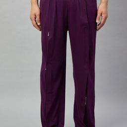 Haxor Men Regular Fit Mid-Rise Cotton Trousers-image-62