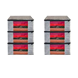 AMAK INC Black Fabric Multi-Utility Wardrobe Organisers-picture-17