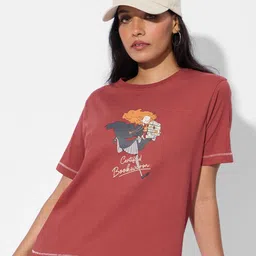 The Souled Store Women Printed T-shirt-image-34