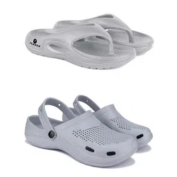PENNEN Men Set Of 2 Thong Flip-Flops & Clogs-14