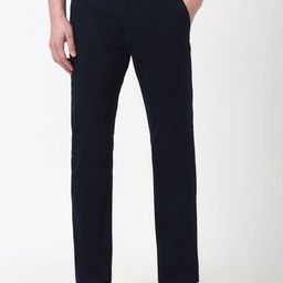 Peter England Casuals Men Mid-Rise Skinny Fit Trousers-picture-19