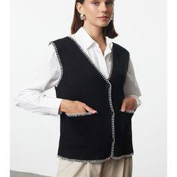Trendyol Slim-Fit Waistcoat-picture-31
