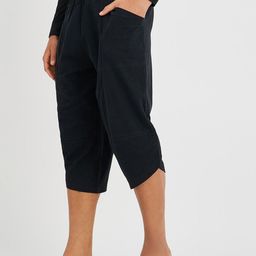 Styli Men Cotton Linen Harem Woven Pant-image-87