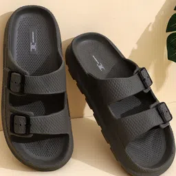 Hygear Men Striped Sliders-picture-35