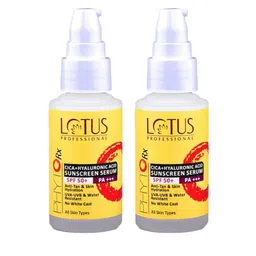 Lotus Professional Set Of 2 PHYTORx Sunscreen Serum With Cica & Hyaluronic Acid - 30 ml-26