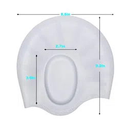 SHIFTER Silicone Stretchable Swimming Cap image 2