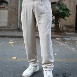 Powerlook Men Striped Regular Fit Corduroy Pant-image-15
