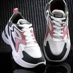 ASIAN Women Colourblocked Round Toe Sneakers-image-35