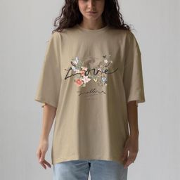 Moda Rapido Women Printed Applique T-shirt-picture-16