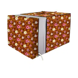 Stylista Orange Solid Waterproof Air Conditioner Covers-picture-25
