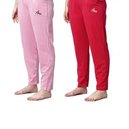Pack of 2 Women Cotton Relax Fit Pyjama-picture-56