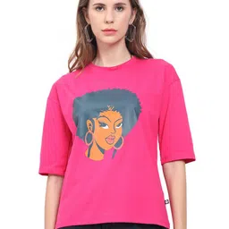 God's Club Women Printed Cotton T-shirt-picture-13