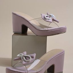 Froh Feet Women Party Block Sandals-image-41