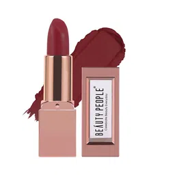 Beauty People Glorified Gold Matte Lipstick With Vitamin E- 3.8 g - Berry Picking-24
