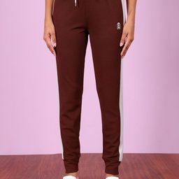 Zicada Women Colourblocked Skinny Fit Joggers Trousers-image-71