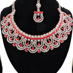 VATSALYA creation Alloy party wear Jewellery Set-image-46
