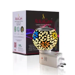 AuraCam Camphor Night Lamp & Electric Diffuser-56