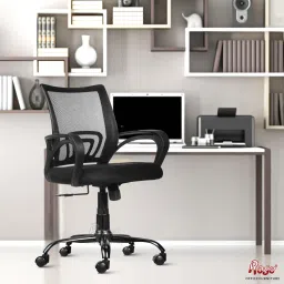 Fabric Office Arm Chair-image-19