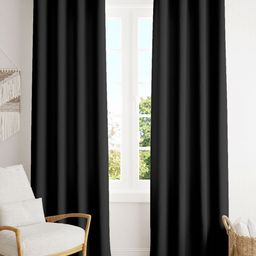 Parda Online Black Black Out Door Curtain-image-51