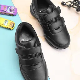 STEFENS Boys Perforations Round Toe Velcro Sneakers-41