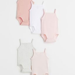H&M 5-Pack Cotton Bodysuits-image-73
