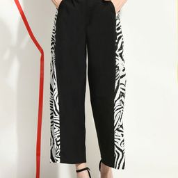 PRETTY LOVING THING Women Printed Trousers-image-97