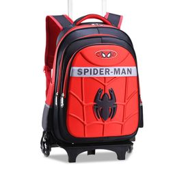 Palay Kids Colourblocked Detachable Trolley Backpack-image-66