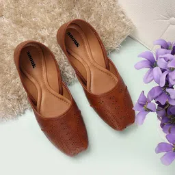 Anouk Women Square Toe Ballerinas Flats-image-61