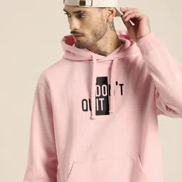 Mast & Harbour Men Printed Hooded Pullover Sweatshirt-picture-9