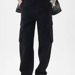 Snitch Men Relaxed Fit Mid-Rise Jeans-image-71
