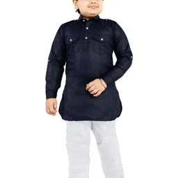 OJ TREND Boys Cotton Silk Kurta & Salwar-picture-19
