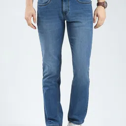Monte Carlo Men Regular Fit Mid-Rise Light Fade Jeans-95