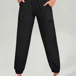 Mast & Harbour Women High-Rise Joggers Trousers-image-44