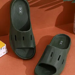 Hygear Men Self Design Sliders Flip Flops-picture-5