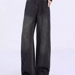 StyleCast Women Wide Leg High-Rise Light Fade Denim Jeans-image-46