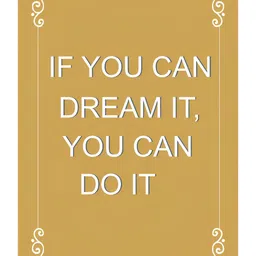 Inephos Yellow & White Typography Wall Posters-25