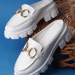 Froh Feet Women Embellished Slip On Loafers-57