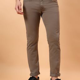 MEGHZ Men Urban Slim Fit Low-Rise Regular Trousers-image-33