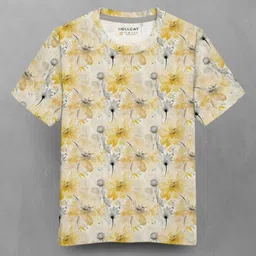 HELLCAT Boys Printed Applique T-shirt-18
