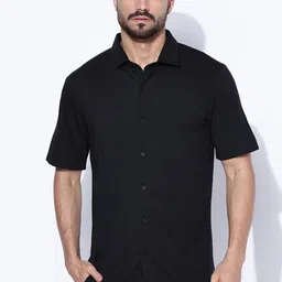 BLUE TYGA Men Half Sleeve Comfort Air Shirt Lightweight & Breathable Casual Shirt-image-26