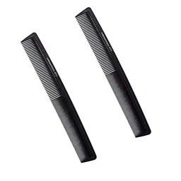 Utkarsh Set Of 2 Barber Comb With Fine Tooth For Cutting & Hair Styling image 2