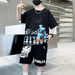StyleCast x Revolte Boys Printed T-shirt with Shorts-picture-42