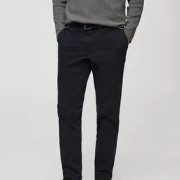 MANGO MAN Men Slim Fit Thermoregulated Chinos-picture-21